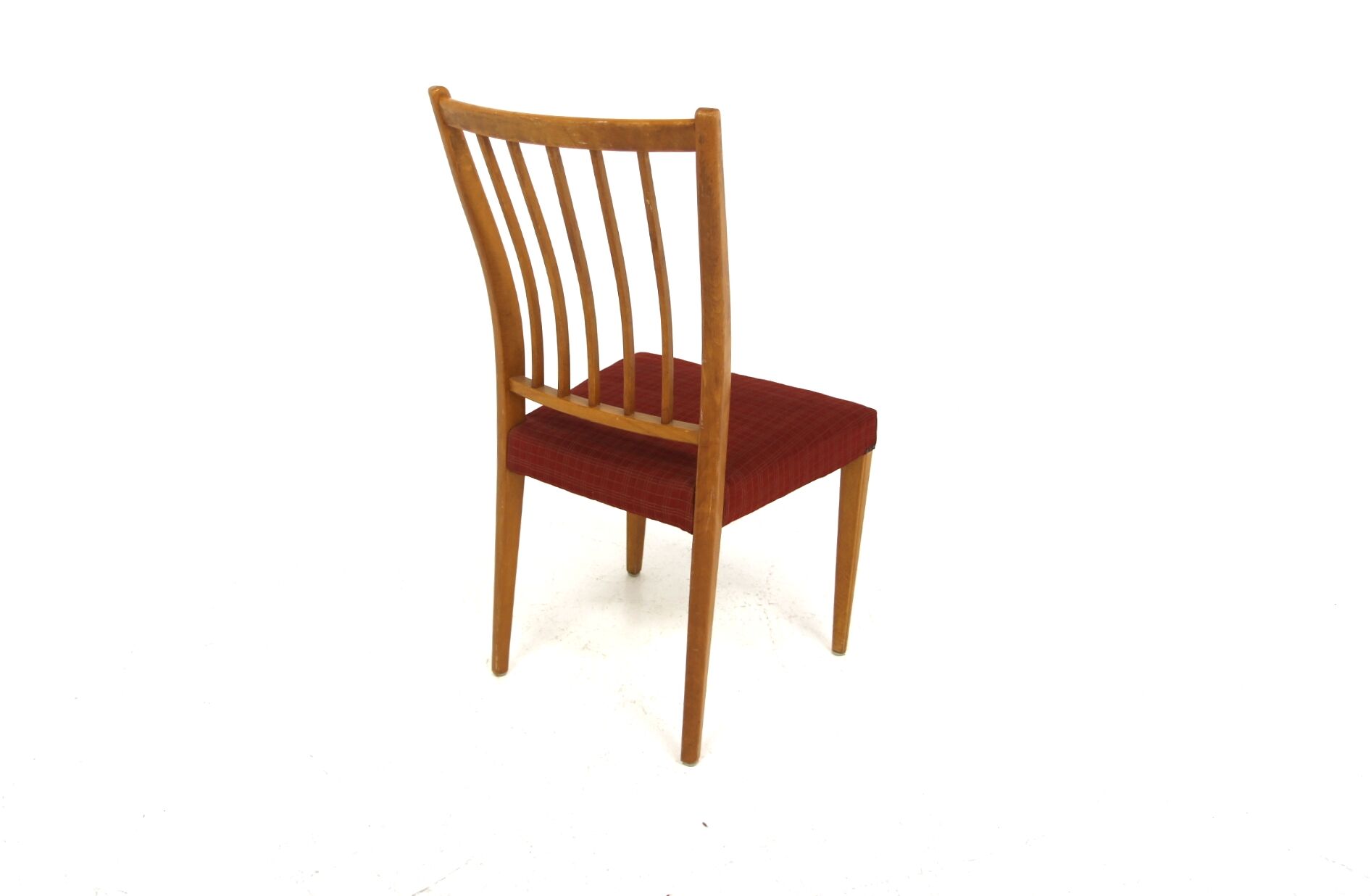 Set de 4 chaises scandinave en hêtre, Suède, 1960