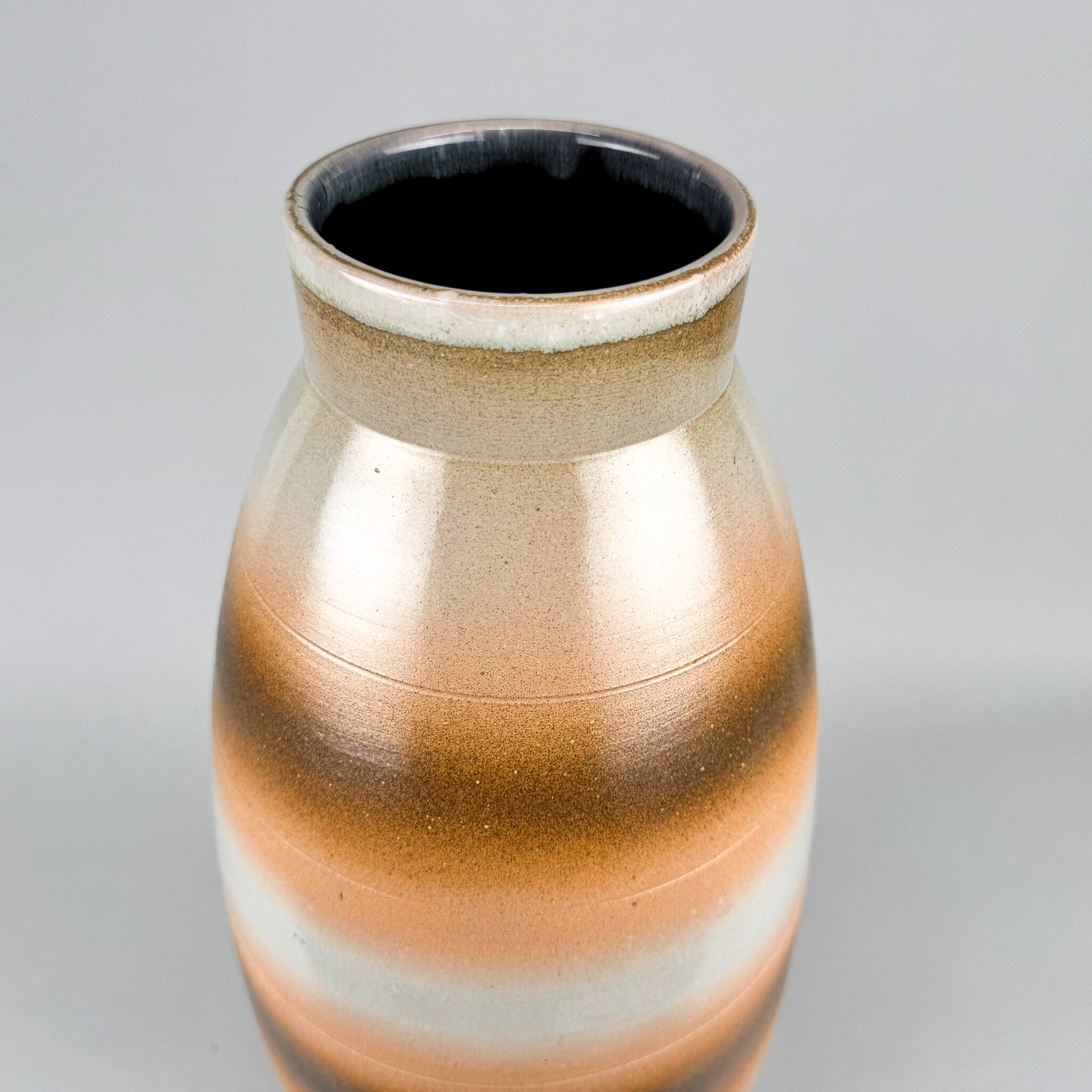 Mid-Century Large Ceramic Floor Vase, Czechoslovakia