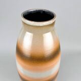 Mid-Century Large Ceramic Floor Vase, Czechoslovakia