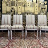 Suite of 4 Louis XVI style chairs