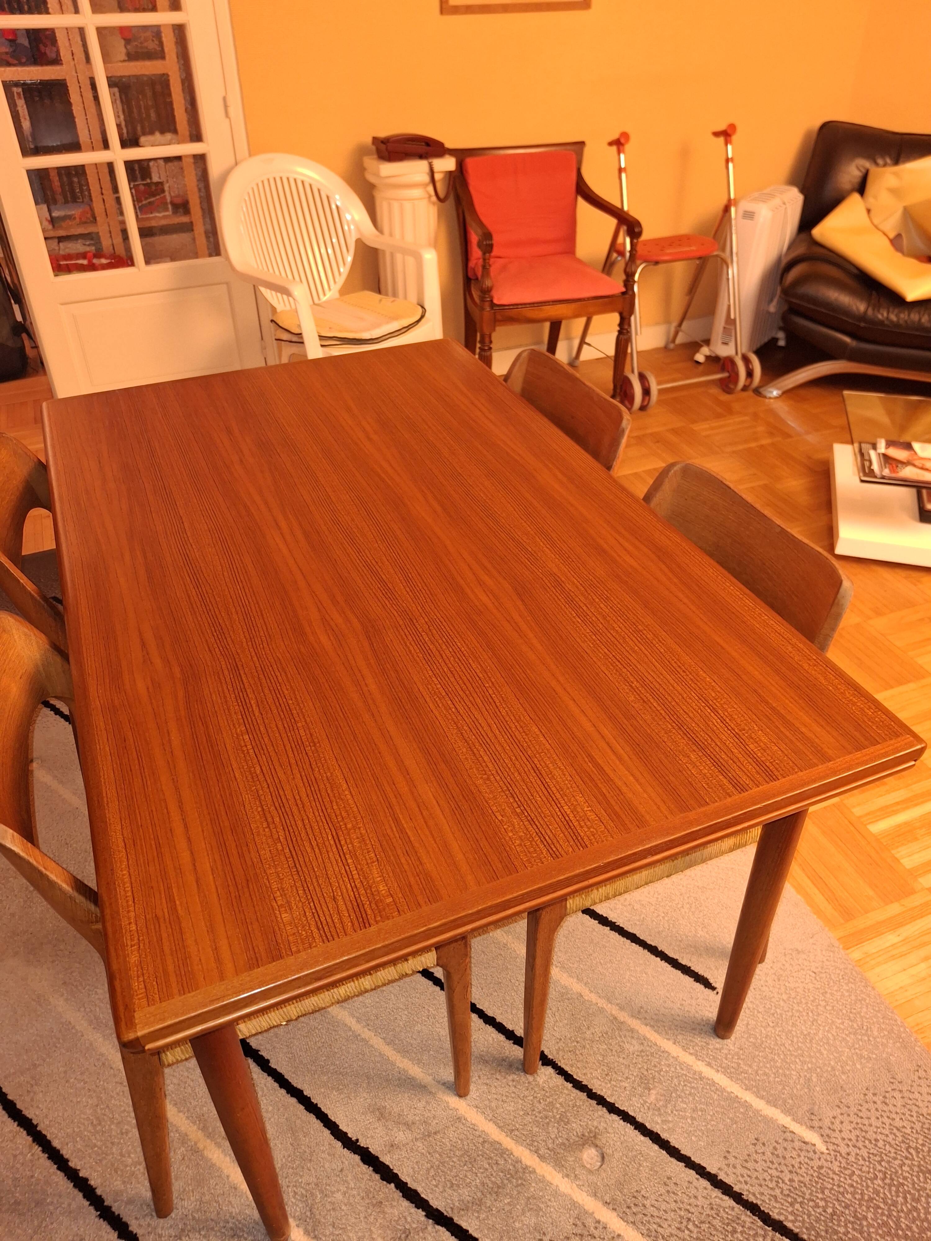 Vintage Scandinavian teak table