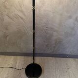 Brass and metal floor lamp
