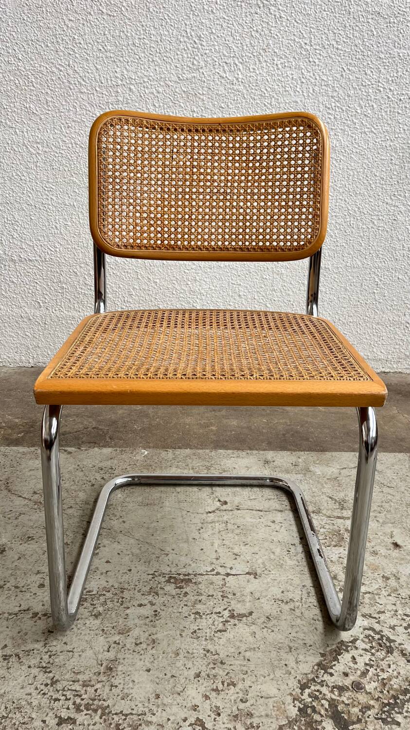 4 Cesca B32 Marcel Breuer chairs