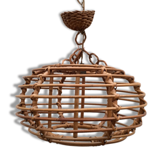 Suspension rattan, around 1950
