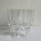 Vintage champagne flutes