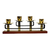 Avy four-armed candlestick new look mid-cent