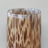 Vase de luxe fait à la main en verre de Murano des années 1970 par Maestro del Vetro.