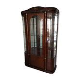 Window magnifier walnut
