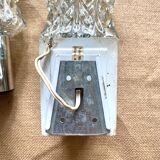 Pair of vintage chrome wall lights, 70s, Raak