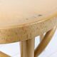 Mid Century Pouf Bois courbé Bois Pouf en bois Chevet Pouf à fleurs Skandi Scandinave D