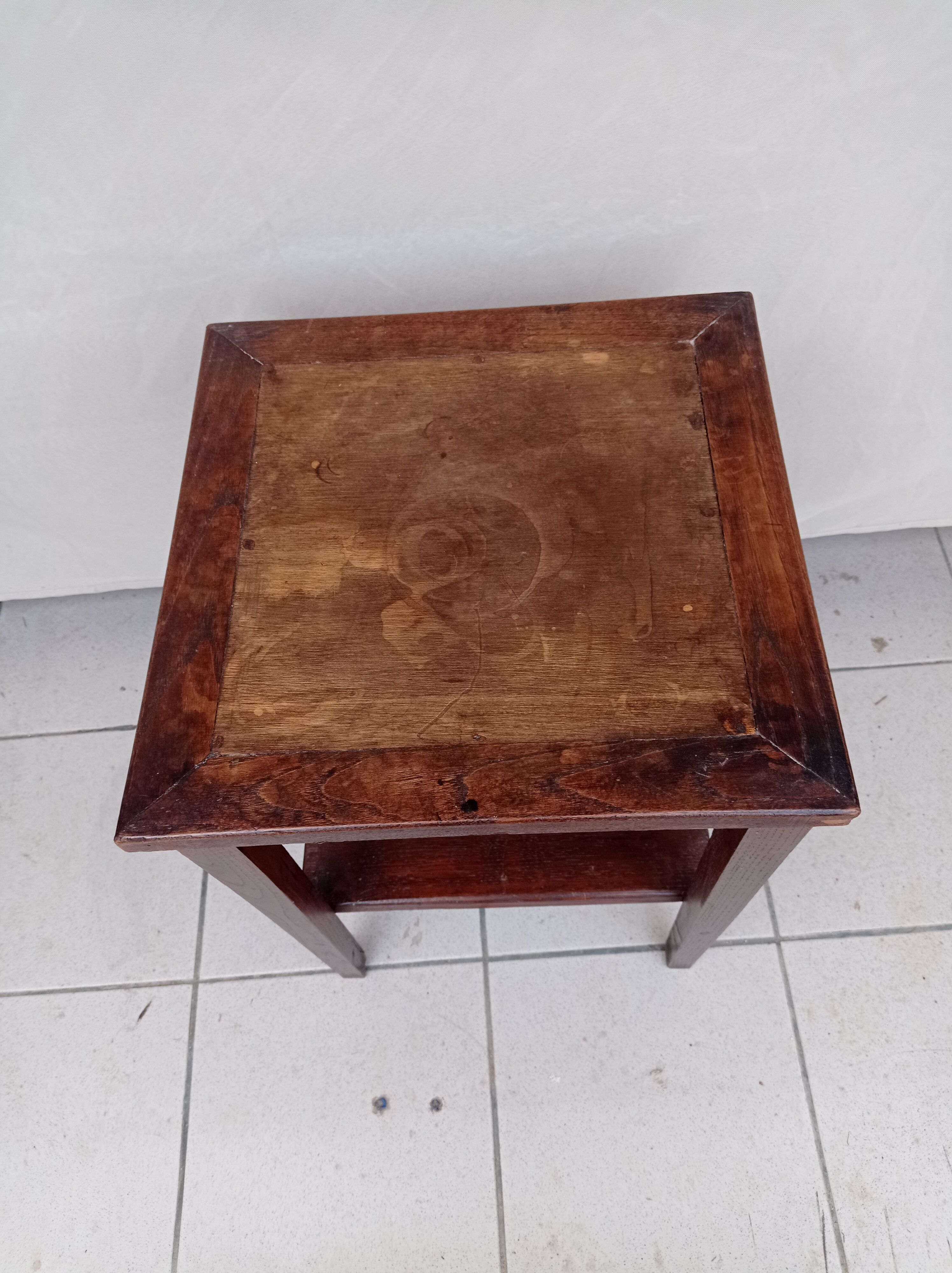 Walnut bedside