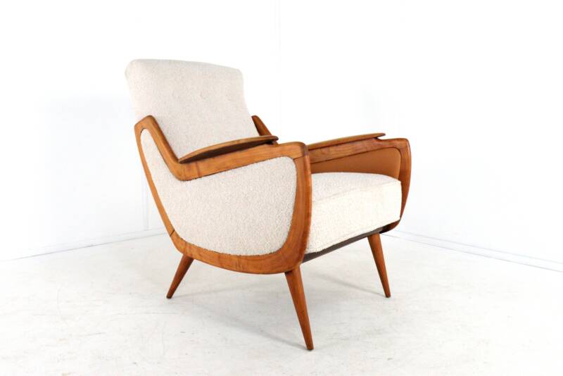 Armchair 'Uffenheim' - fully restored - mid century modern