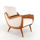 Armchair 'Uffenheim' - fully restored - mid century modern
