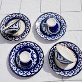 Ensemble bols et assiettes asiatiques