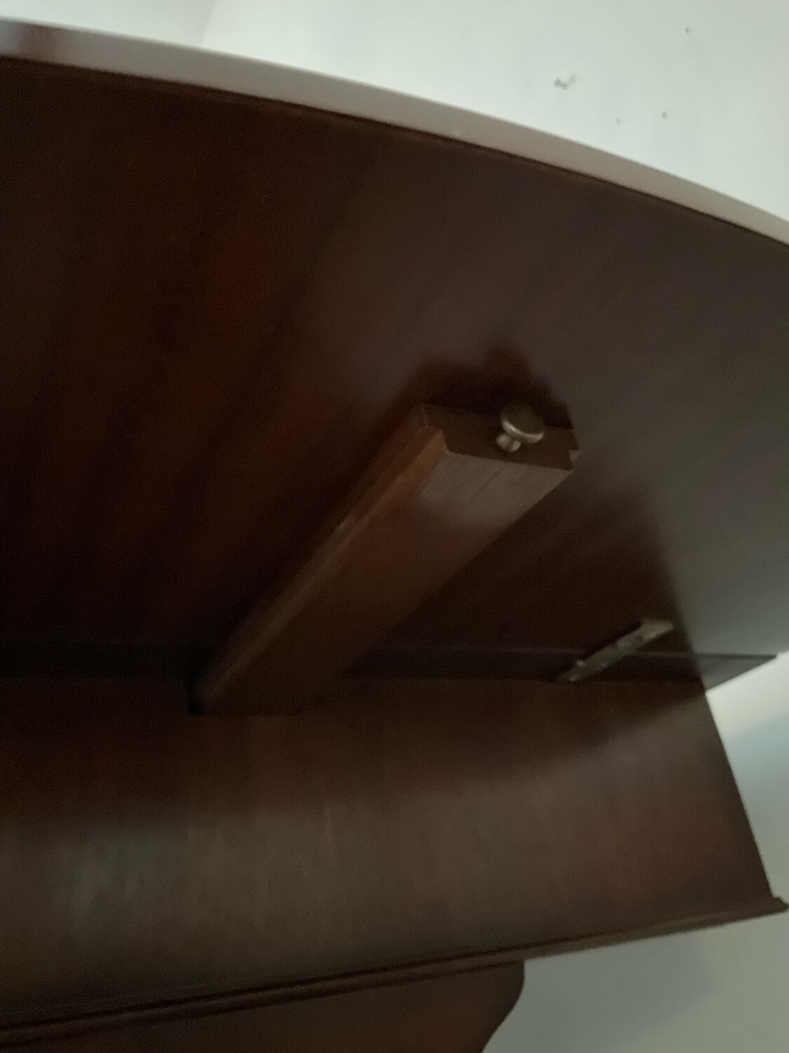 Old English desk Heldense in mahogany