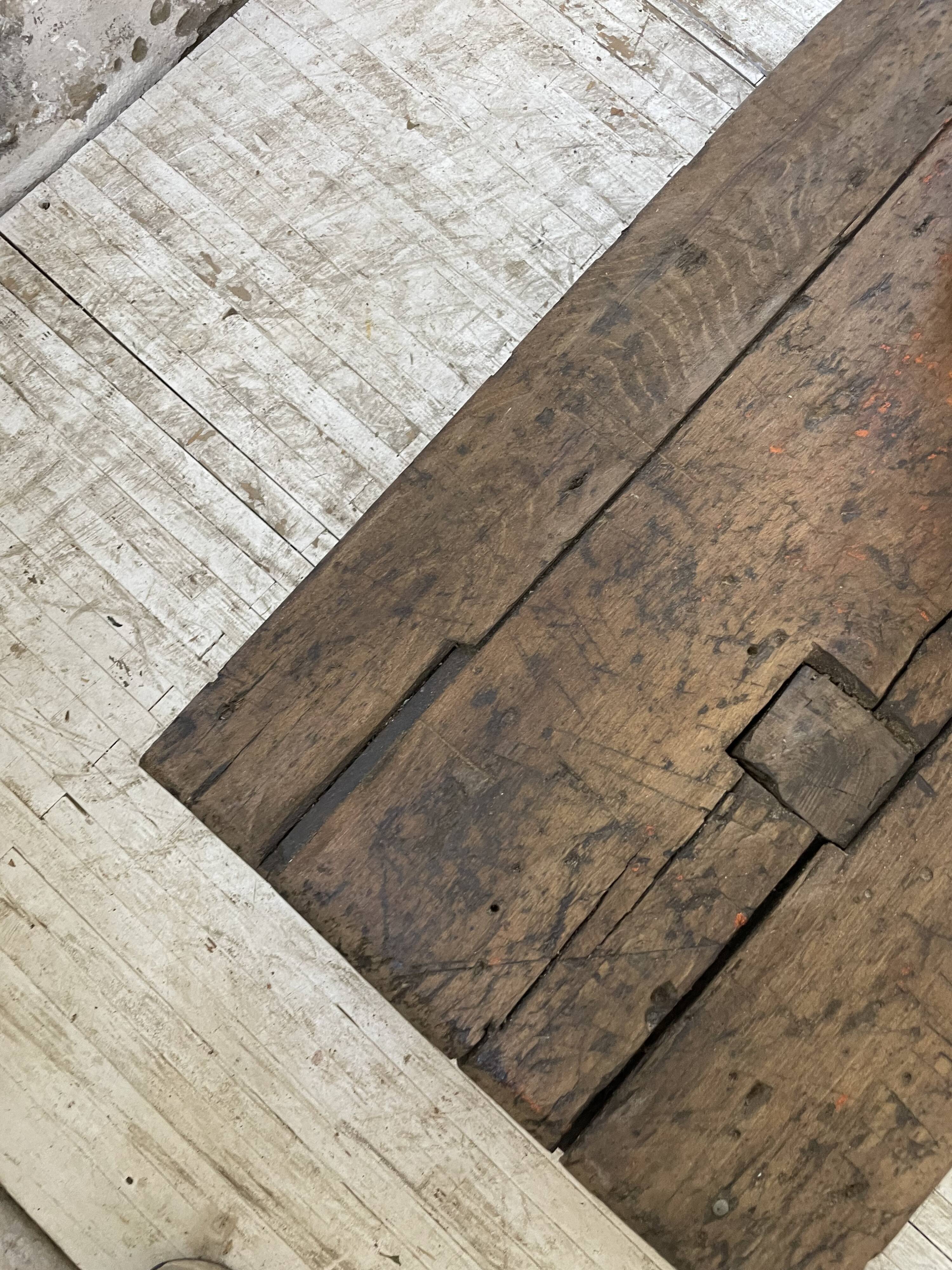 Workbench bench coffee table solid oak XXL