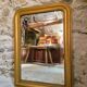 French antique mirror Louis Philippe, 19th century