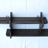 wooden plate shelf