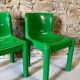 4 chaises modèle 4875 par C. Bartoli pour Kartell, 1970