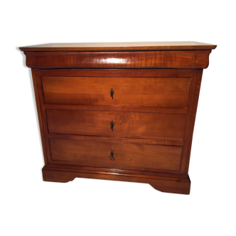chest of drawers Louis Philippe cherry wood