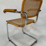 Chair model Cesca by Marcel Breuer with armrests B64