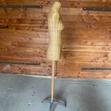 Vintage rattan mannequin