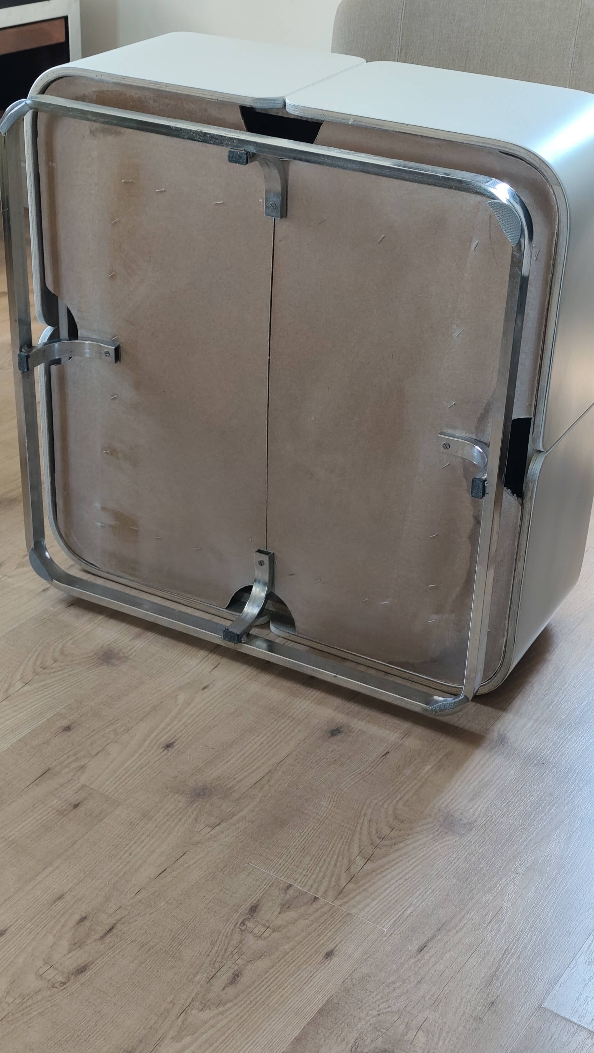 Italian space age coffee table, unique piece, designer proof.