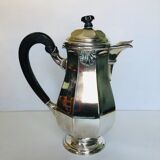 Tea service party and silver metal coffee