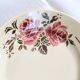 Set of 4 flat plates Badonviller, vintage French