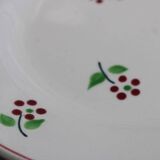 Set of 6 ceramic dessert plates