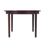 Round rosewood table, Danish design, 1960s, production: Denmark