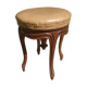 Adjustable leather piano stool