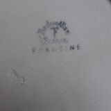 Badonviller round platter, Francine model 200863