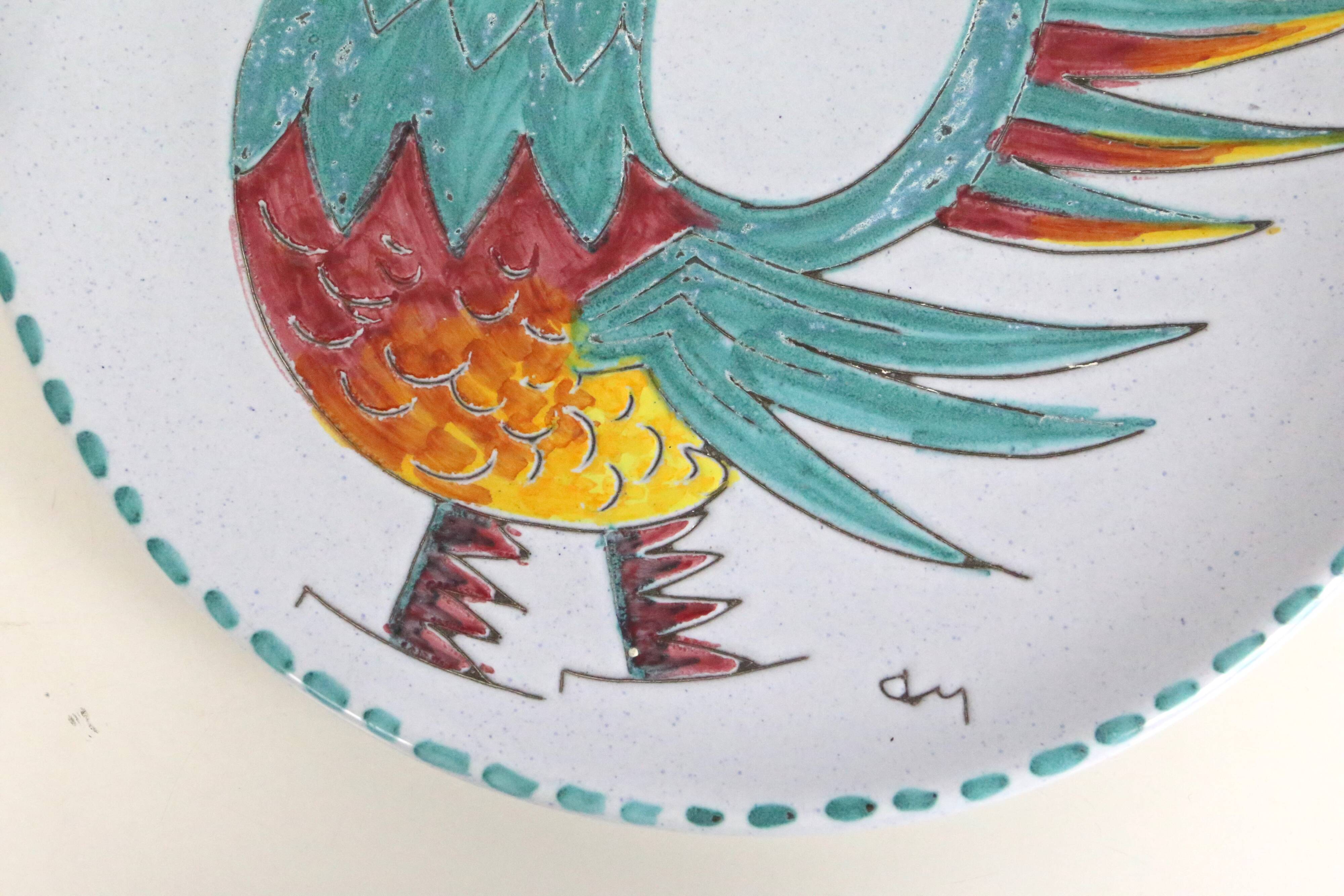 Vintage Rooster Plate