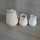 3 antique milk jugs/pitchers