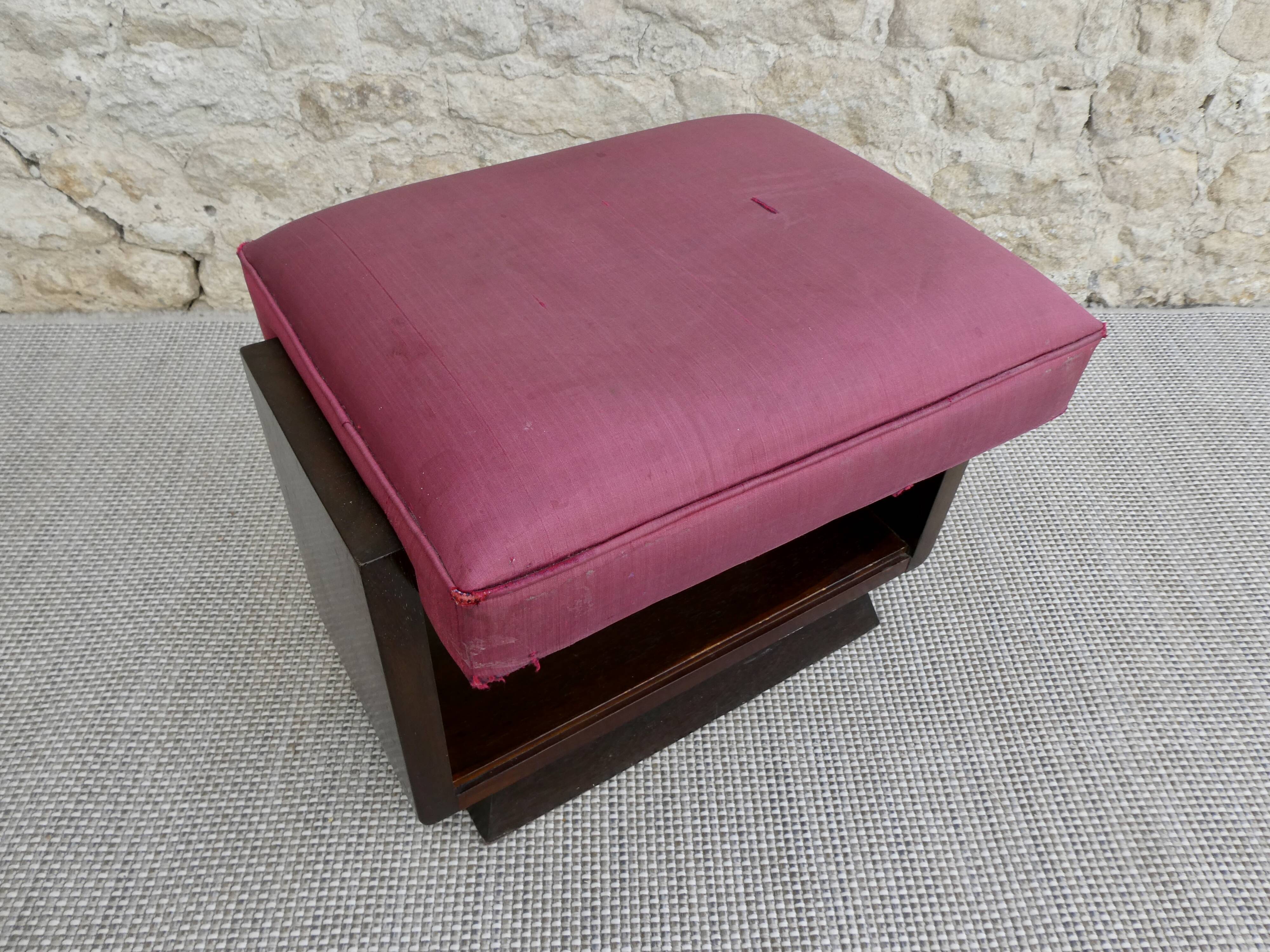 Art Deco Tabouret, 1930s