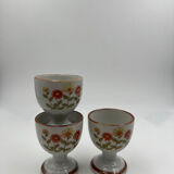 Flowered ceramic shells