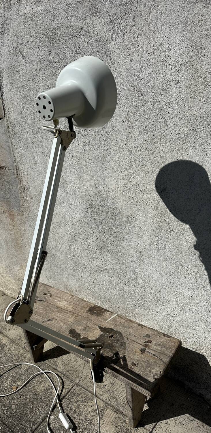 Vintage architect's desk lamp, articulated desk lamp.