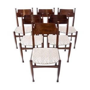 lot de 6 chaises, Scandinavie,
