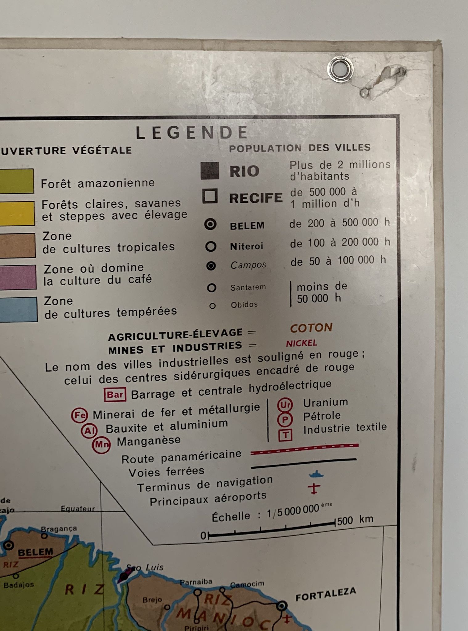 Carte scolaire Armand Colin