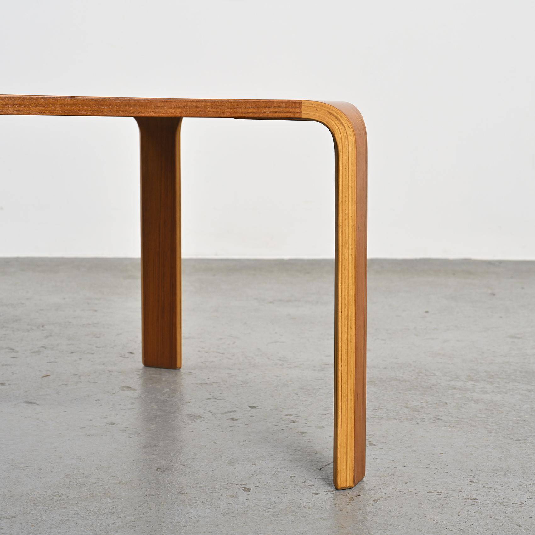 Coffee table by Saburo Inui, Tendo Mokko edition, Japan 1960