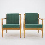 1960s Set of Two Ton Armchairs, Czechoslovakia