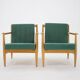 1960s Set of Two Ton Armchairs, Czechoslovakia
