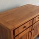Elm sideboard Maison Regain, 80's