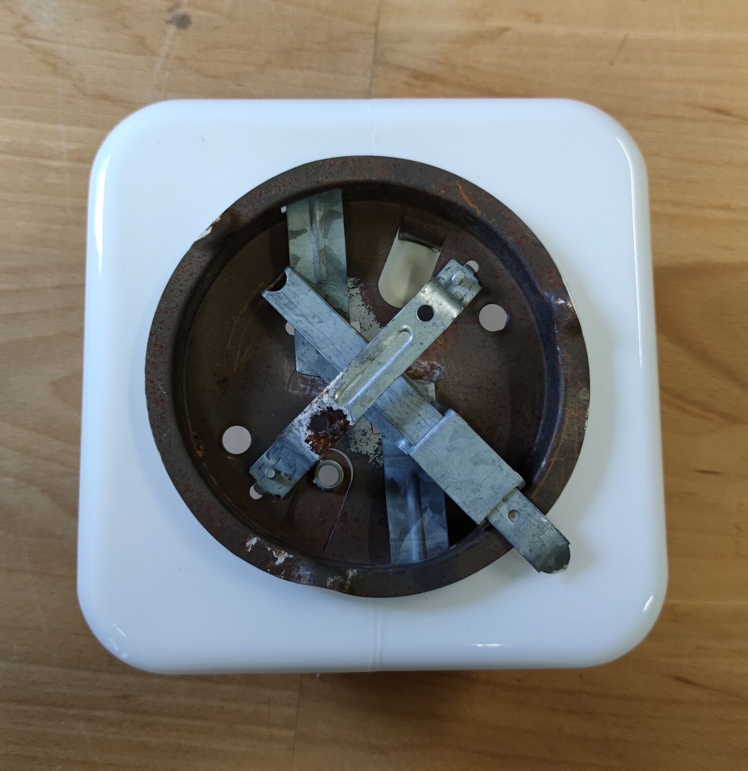 Opaline ceiling lamp