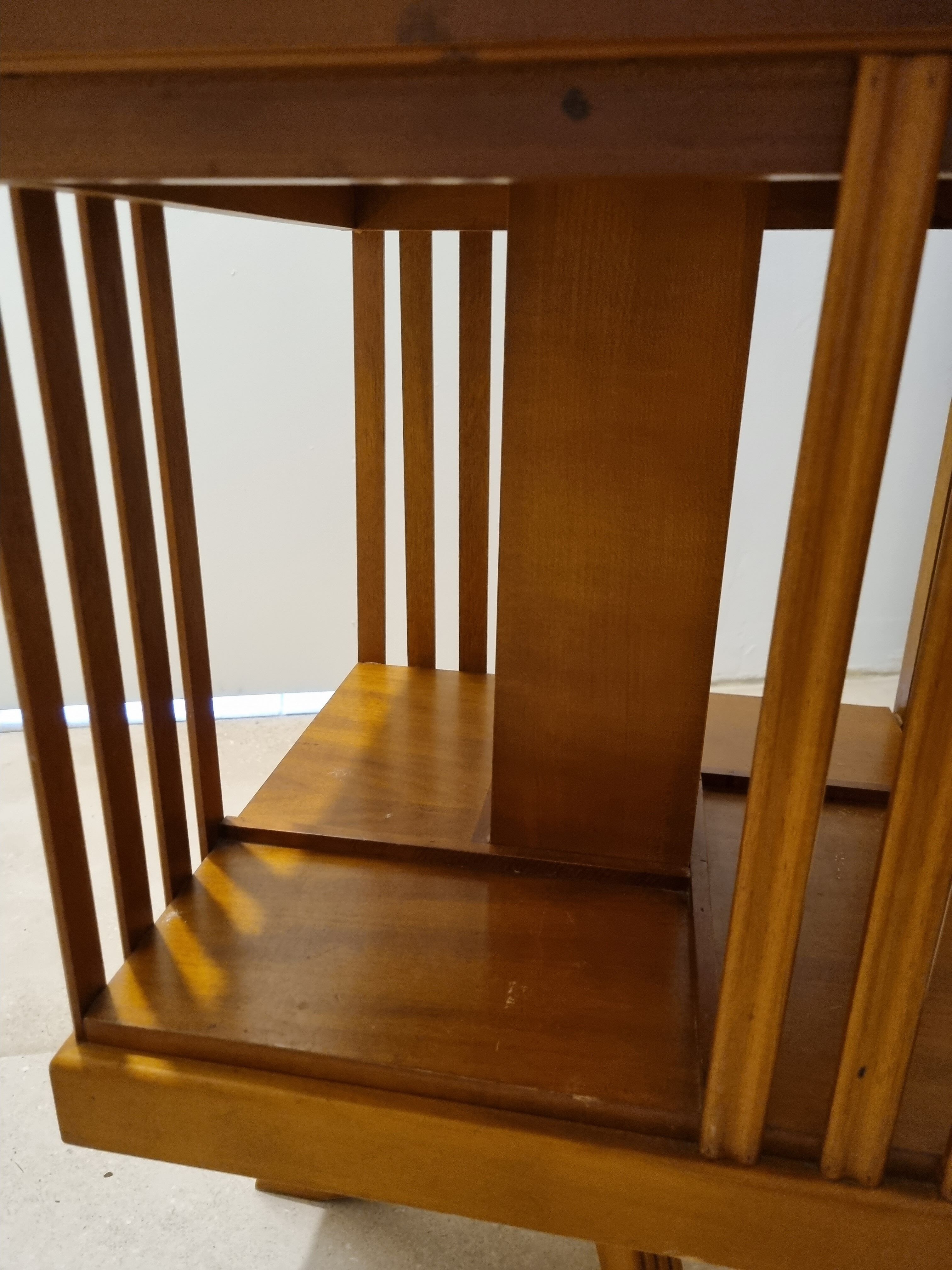 Cherry revolving library