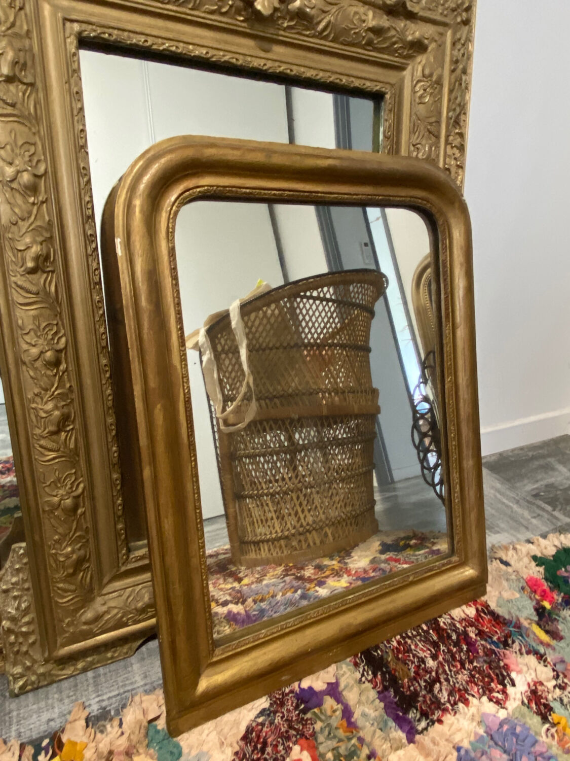 Antique mirror