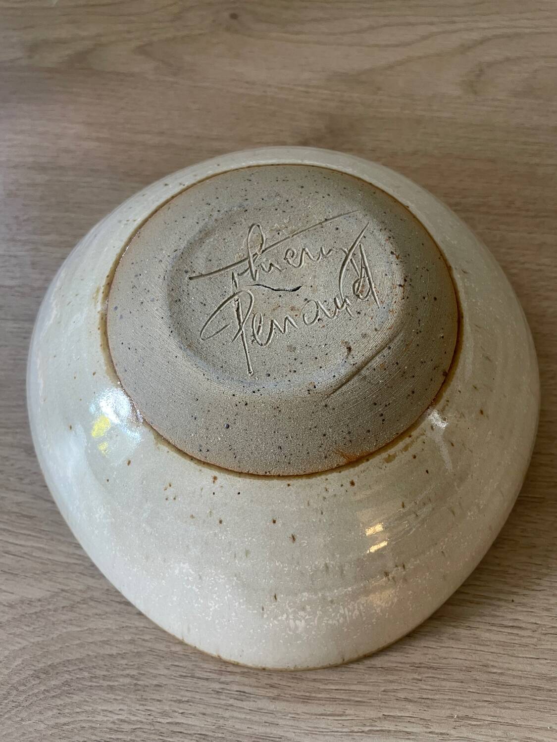 glazed stoneware ceramic by Thierry Perraud