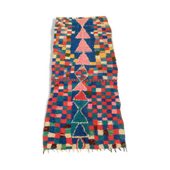 Vintage boujad, berber rug, 105 x 255
