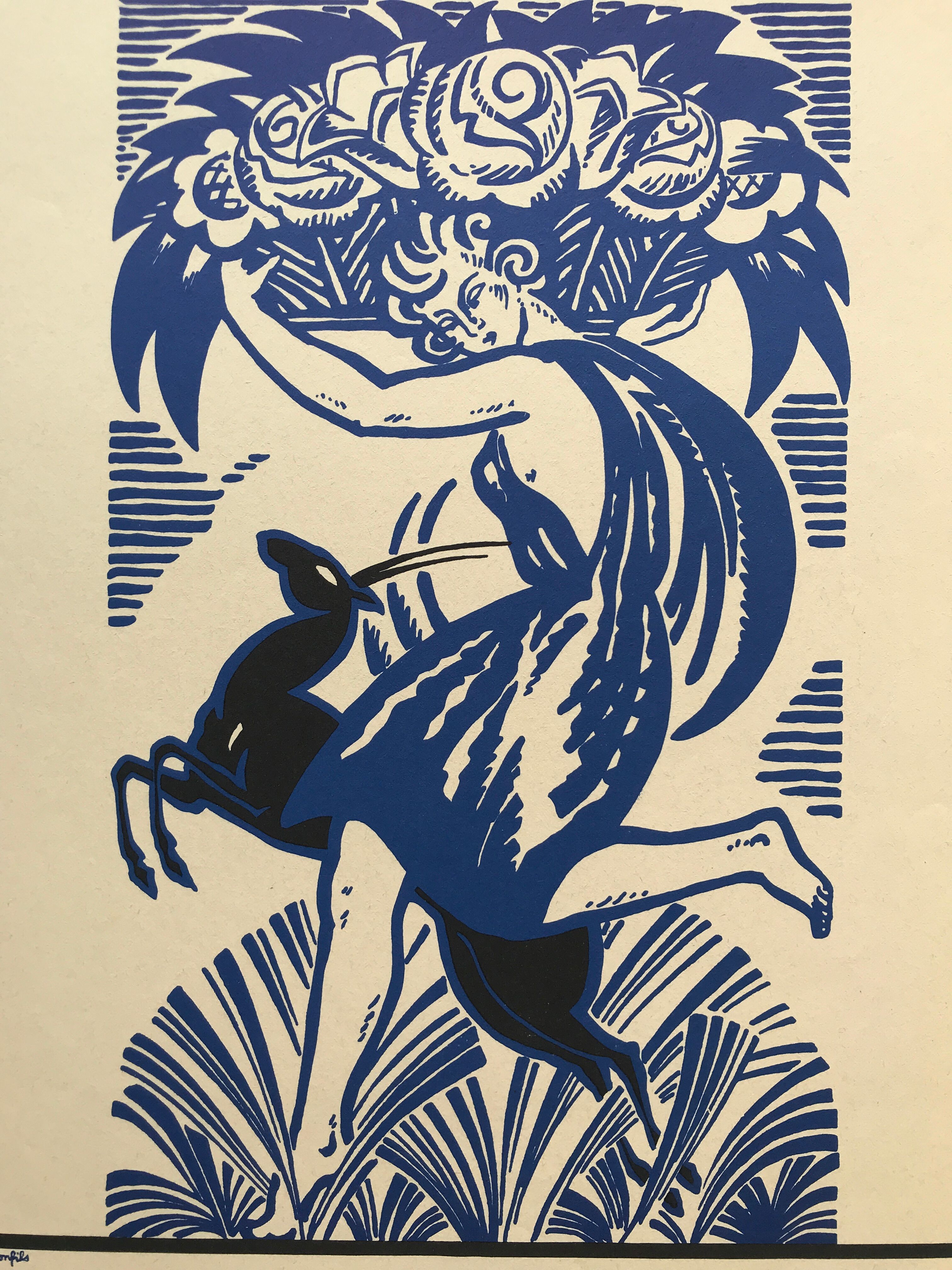 Poster after Robert BONFILS, Paris 1925, Musée des arts décoratifs, 1976